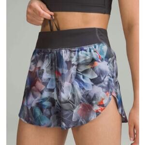 lululemon Fast and Free Reflective High-Rise Classic-Fit Short 3" size 10l